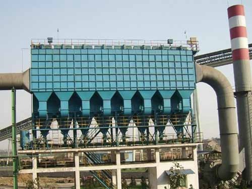 Long bag off-line pulse dust collector